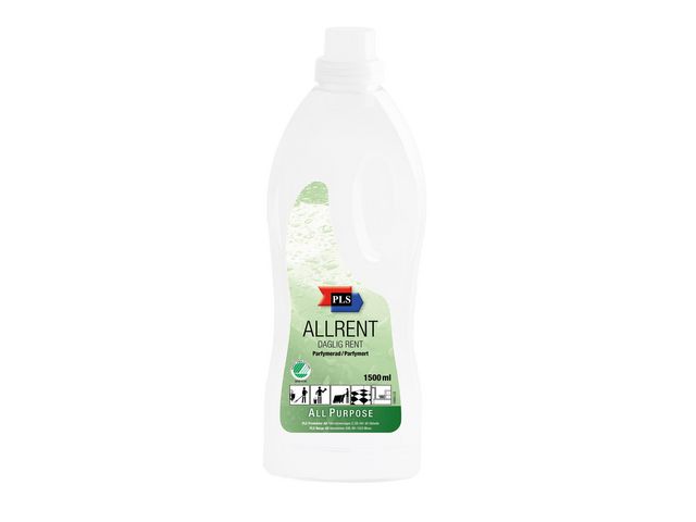 PLS Rengöringsmedel Allrent 1,5L, flaska om 1.5 l