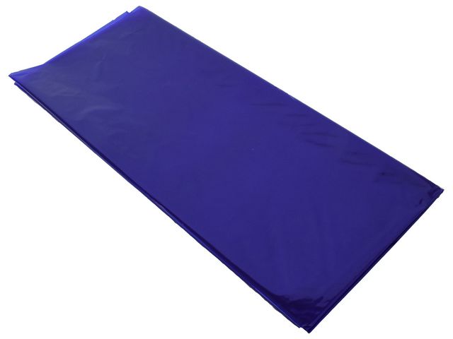 Cellofan blå 70cm x 2 m, rulle om 2 m
