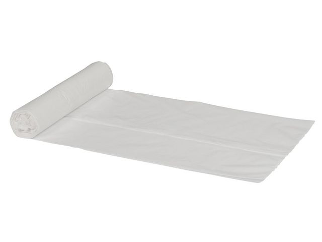 ABENA Papperskorgspåse LDPE 15L vit, rulle om 30 st