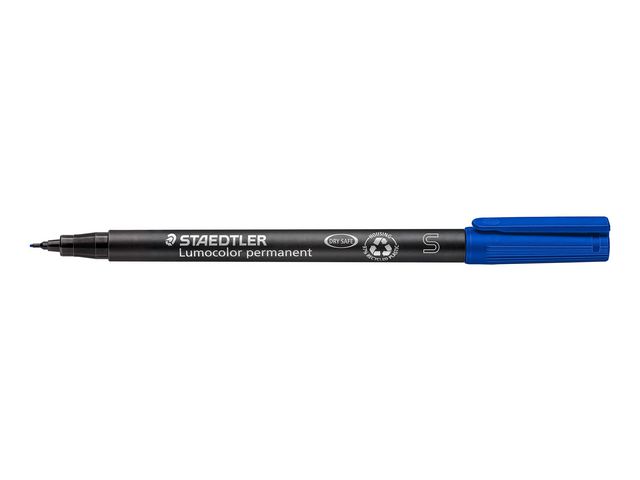 STAEDTLER Lumocolor Universalpenna Lumocolor® 313 permanent, extra tunn spets, blå, st