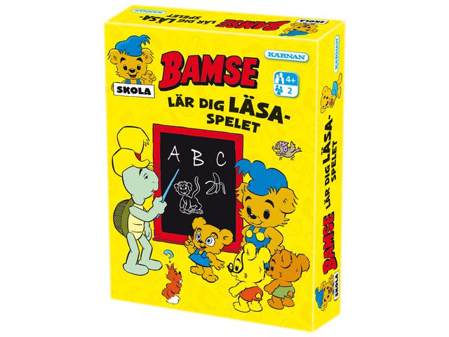 KÄRNAN Spel Bamse Lär dig läsa - ABC, st