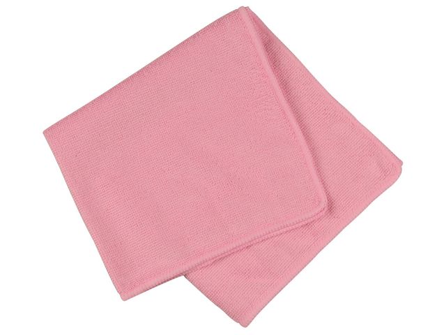 ABENA Microfiberduk 40x40cm röd, st