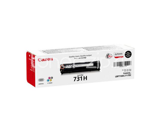 Canon Toner, 731 BK H, 6273B002, svart, singelförpackning, hög kapacitet, st