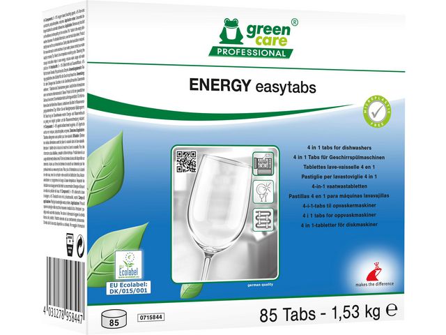 Tana Maskindisk ENERGY easytabs, fp om 80 st