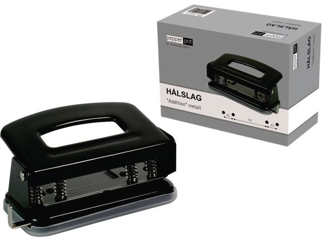Hålslag Addition svart, st