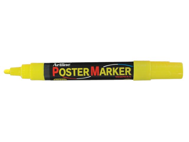 Artline Poster Marker Rund 2,0 mm gul, st