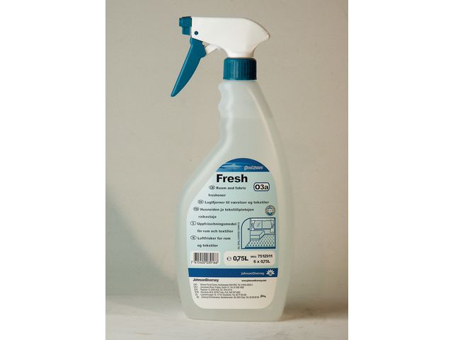 Diversey Luktförbättrare Good Sense Fresh O3a, vätska, sprayflaska, Fresh, 750ml, flaska om 750 ml