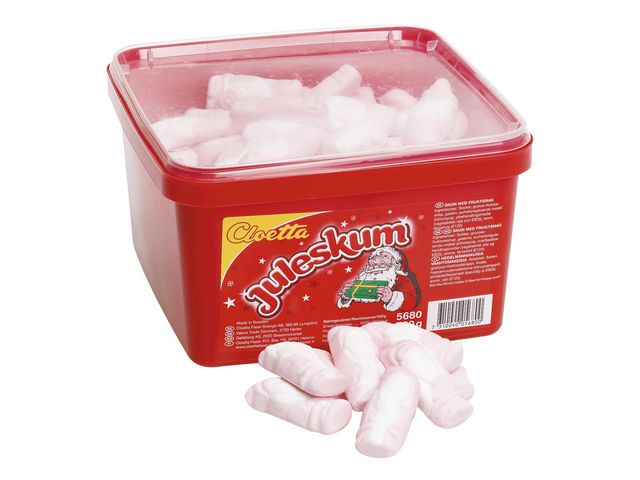 Cloetta Godis Juleskum 720g, st