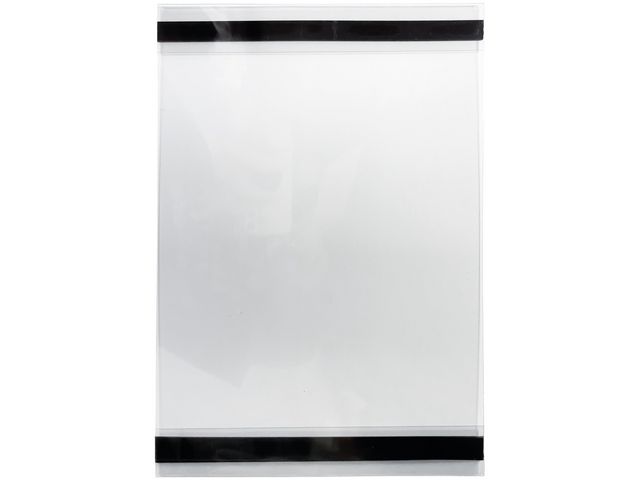 Magnetficka PVC A4 stående Klar, st