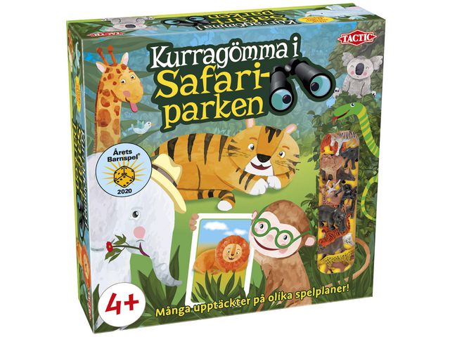 TACTIC Spel Kurragömma i Safariparken från 4år, st