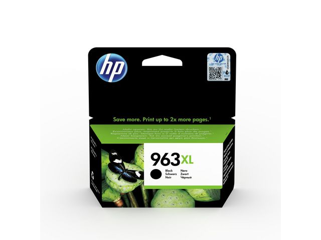 HP Bläckpatron 3JA30AE 963XL Svart, st
