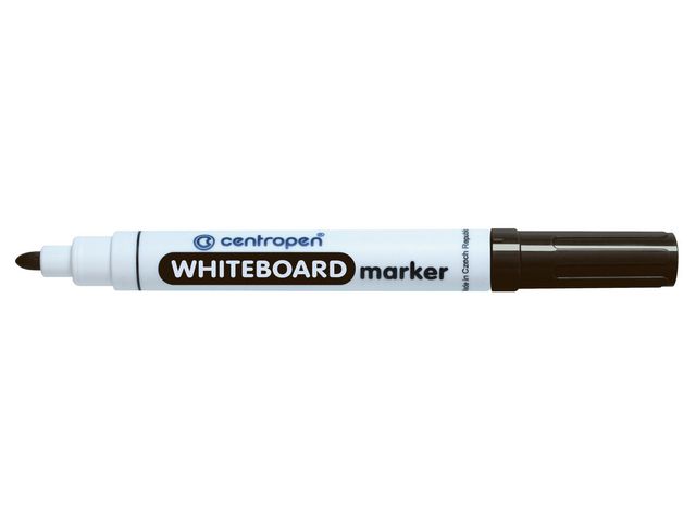 CENTROPEN Whiteboardpenna rund svart, st