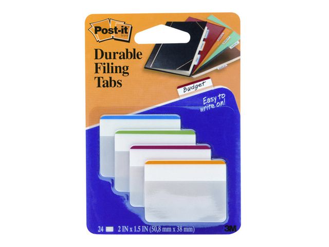 Post-it® Indexflikar Strong Arkivering 686F-1, fp om 24 st