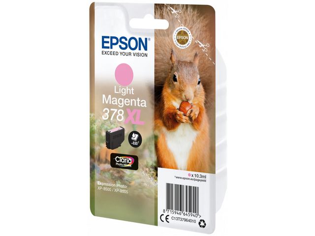 Epson Bläckpatron T3788 XL Light Magenta, st