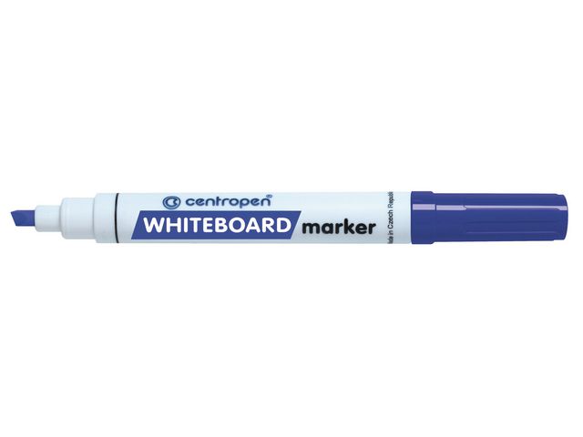 CENTROPEN Whiteboardpenna skuren blå, st