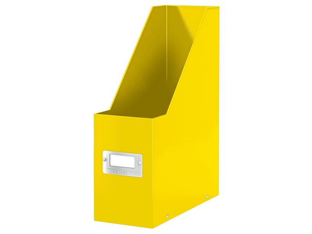 Leitz Tidskriftssamlare Click&Store WOW gul, st