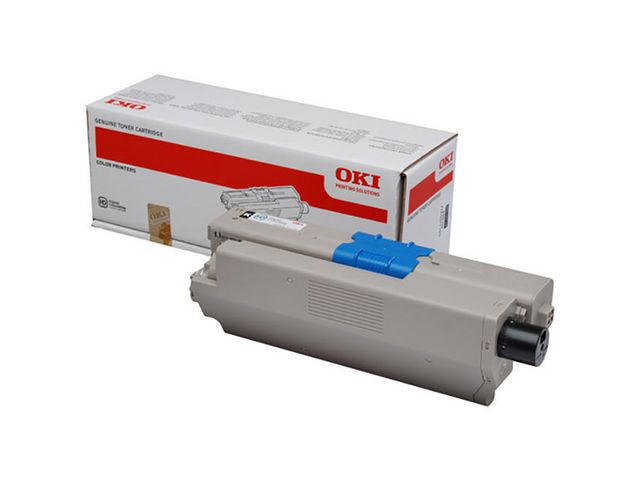 OKI Toner, singelförpackning, svart, 44973508, st