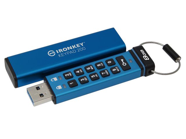 Kingston USB-Minne Ironkey 200 8GB, st