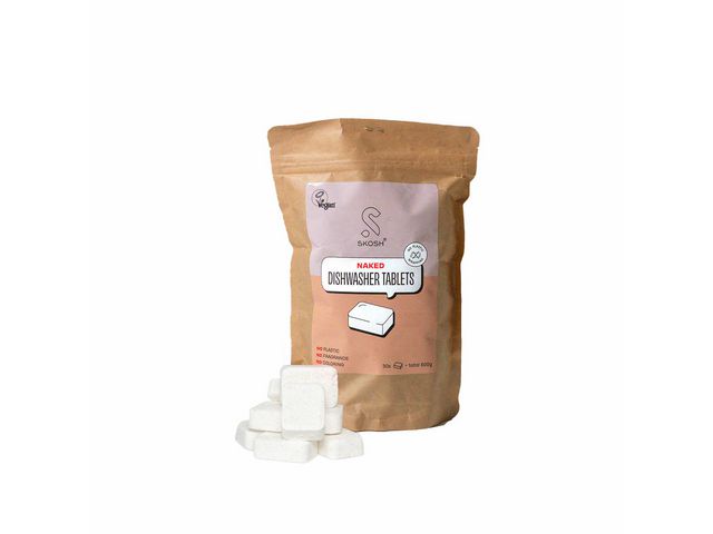 S SKOSH® Maskindisk tabletter utan plastfilm, fp om 30 st