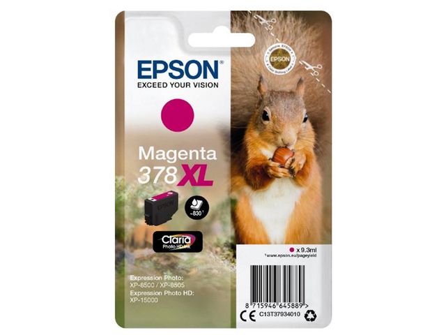 Epson Bläckpatron T3788 XL Magenta, st