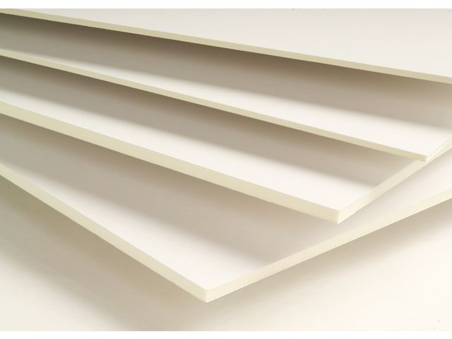 Kapaplattor 5mm vit/vit 35x50 cm, st