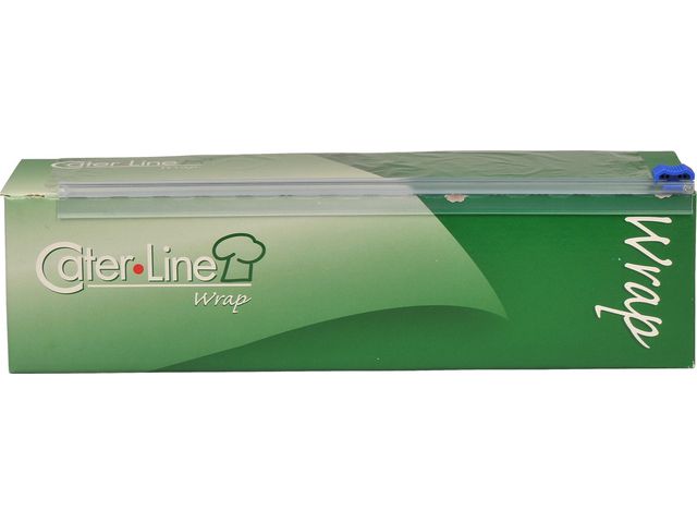 CATER LINE Plastfolie, cutbox, PE-film, icke-perforerad, 300 x 0,30 m, rulle om 300 m