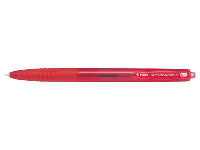 Pilot Kulpenna Super Grip G Extra Fine 0,5 mm röd, st