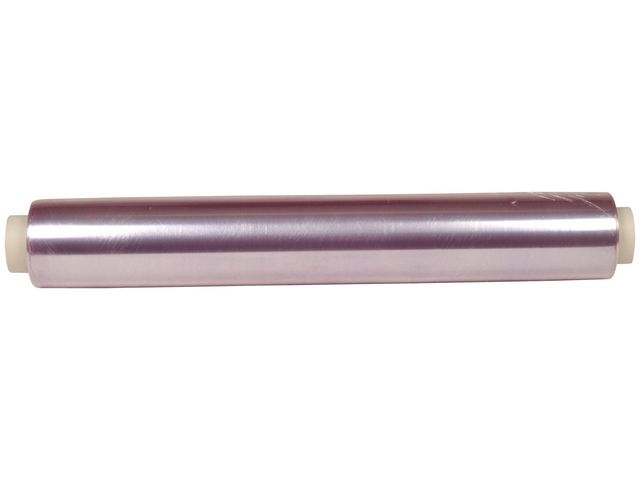 CATER LINE Plastfolie, genomskinlig PVC-film, 0,45 x 300 m, rulle om 300 m