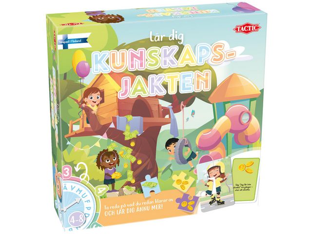 TACTIC Spel Lär dig Kunskapsjakten från 4år, st
