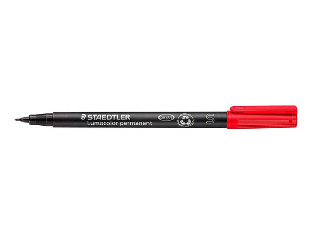 STAEDTLER Lumocolor Universalpenna Lumocolor® 313 permanent, extra tunn spets, röd, st