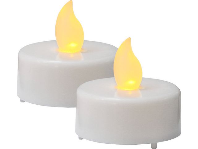 Värmeljus LED 2-pack 35X40mm, fp om 2 st