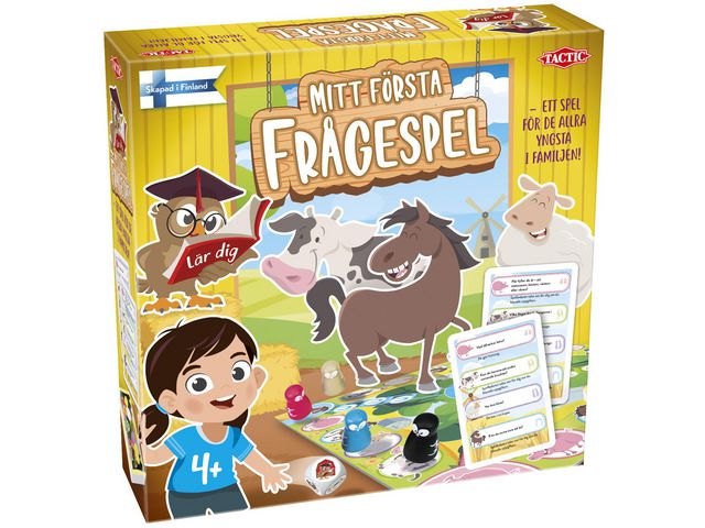 TACTIC Spel Mitt första Frågespel, st