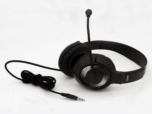 Headset Skola AVID AE-55 3,5mm svart, st