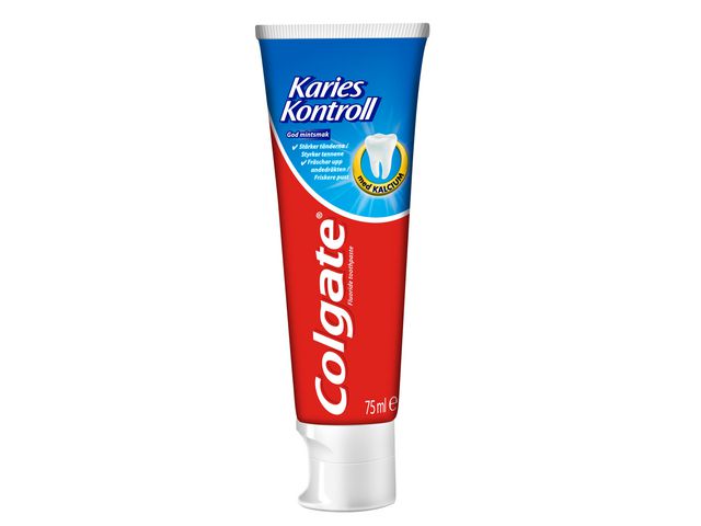 Colgate Tandkräm Karies Kontroll 75 ml, tub 75 ml