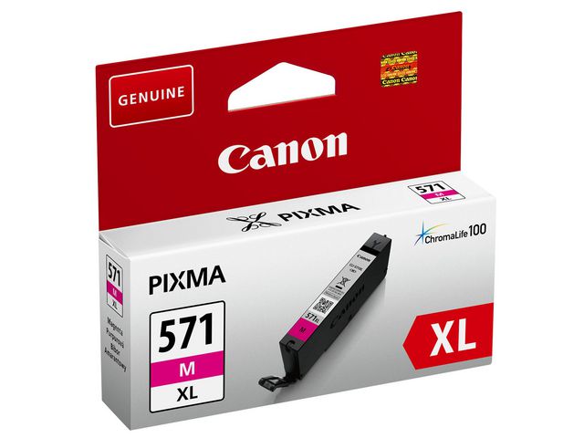Canon Bläckpatron CLI-571M XL (0333C001), magenta, singelpack, hög kapacitet, st
