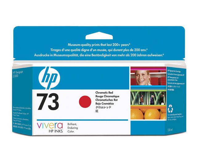 HP Bläckpatron, Printhead, röd, kromatiskt röd, CD951A, st