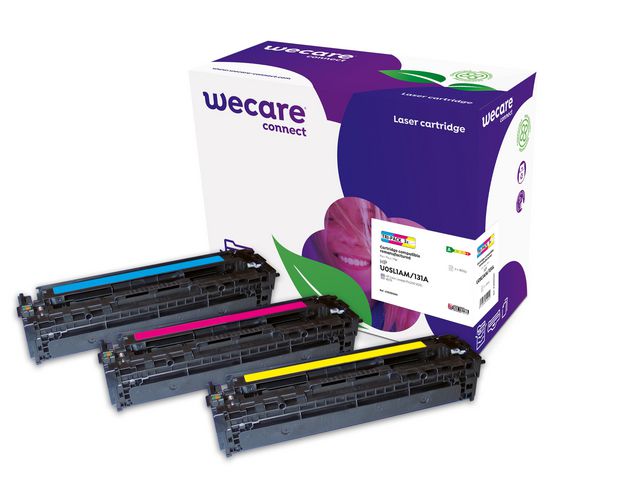 Wecare Toner HP CF211A/31C 3/FP, fp om 3 st