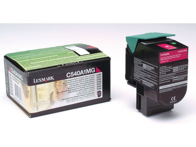Lexmark Toner C540A1MG, magenta, singelförpackning, st