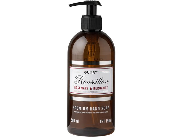 GUNRY Tvål The French Collection Rosemary Bergamot 500ml, flaska om 500 ml