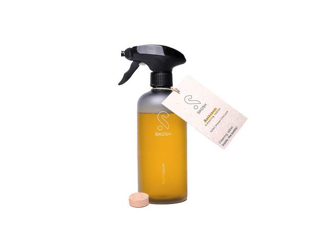 S SKOSH® Rengöringsmedel Badrum kit flaska och refill tablett, st