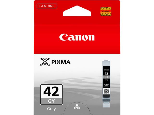 Canon Bläckpatron, PIXMA 42GY, grå, singelförpackning, 6390B001, st