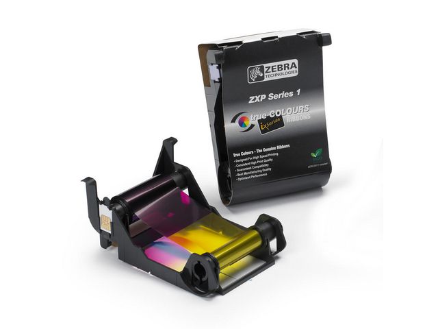 Zebra Färgband YMCKO, ZXP Series 1, st