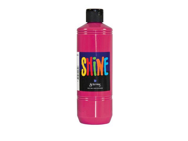Glansfärg Glossy 500ml primärröd, flaska om 500 ml