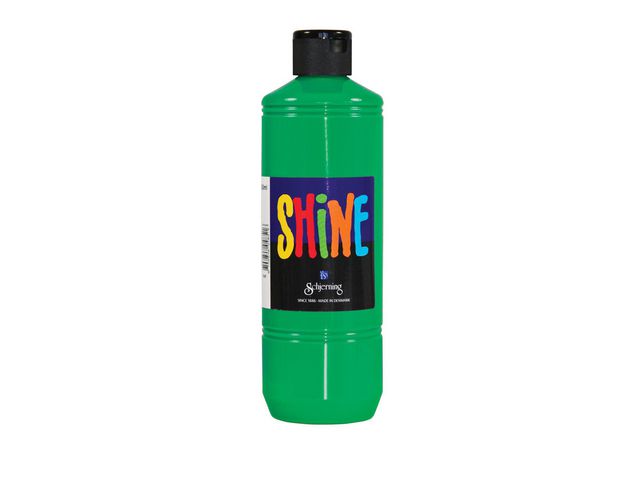 Glansfärg Glossy 500ml klargrön, flaska om 500 ml