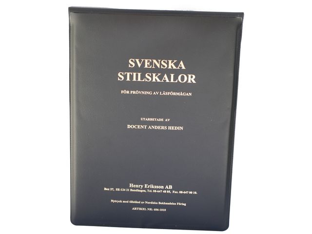 Stilskalor Hedin/Jäger/Lundberg, st