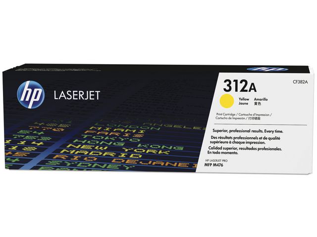 HP Toner CF382A 312A 2,7K Gul, st