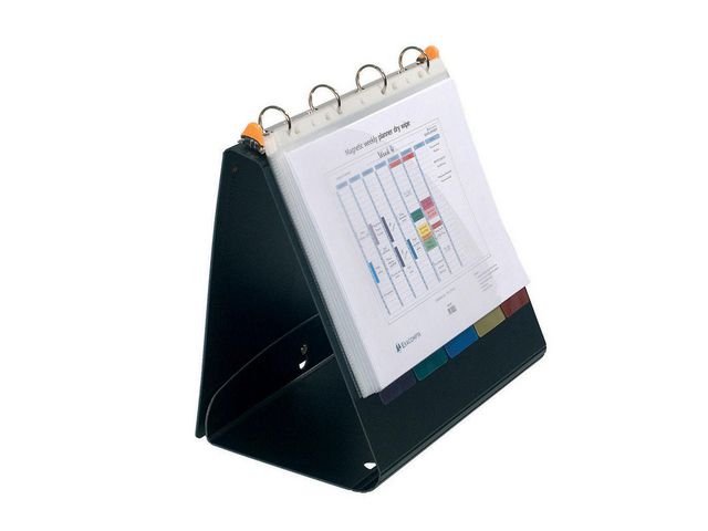 Exacompta Demonstrationspärm, Exashow Exactive®, 4 O-ringar, 30 mm, A4, 275 ark, 320 x 295 mm, polypropylen, svart, st
