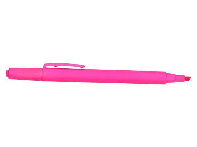CENTROPEN Överstrykningspenna Focus, med rund pennkropp, snedskuren spets, 1–4 mm, rosa, st