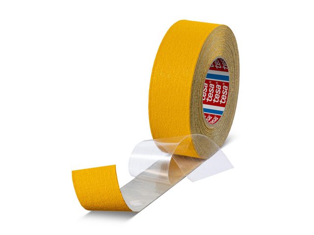 tesa® Halkskyddstejp 50mmx18m gul, rulle om 18 m
