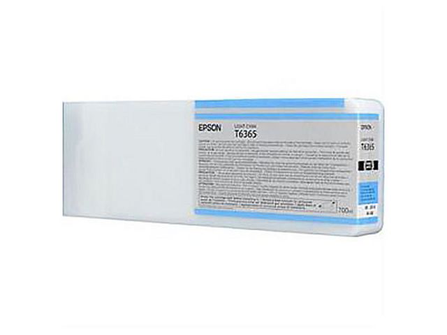 Epson Bläckpatron, T6365, hög kapacitet, ljus cyan, singelförpackning, C13T636500, st